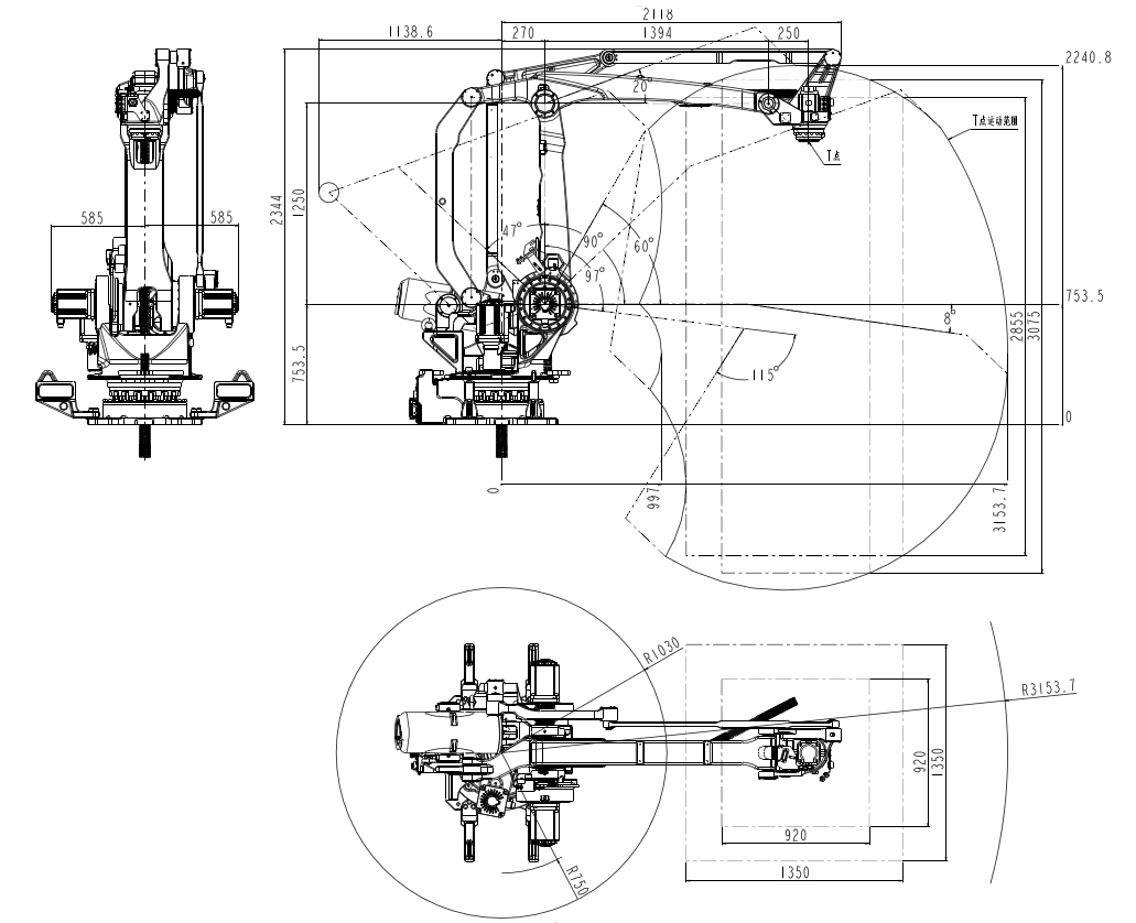 800kg 3159mm Reaching Palletizing Series-EVS TECH CO., LTD