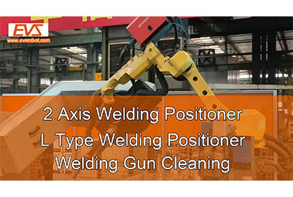 2 Axis Welding Positioner | L Type Welding Positioner | Welding Gun Cleaning