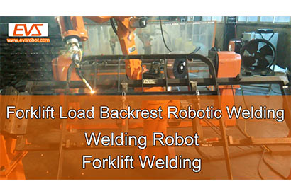 Forklift Load Backrest Robotic Welding | Welding Robot | Forklift Welding