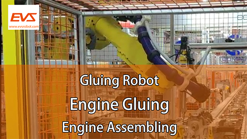 Gluing Robot | Engine Gluing | Engine Assembling