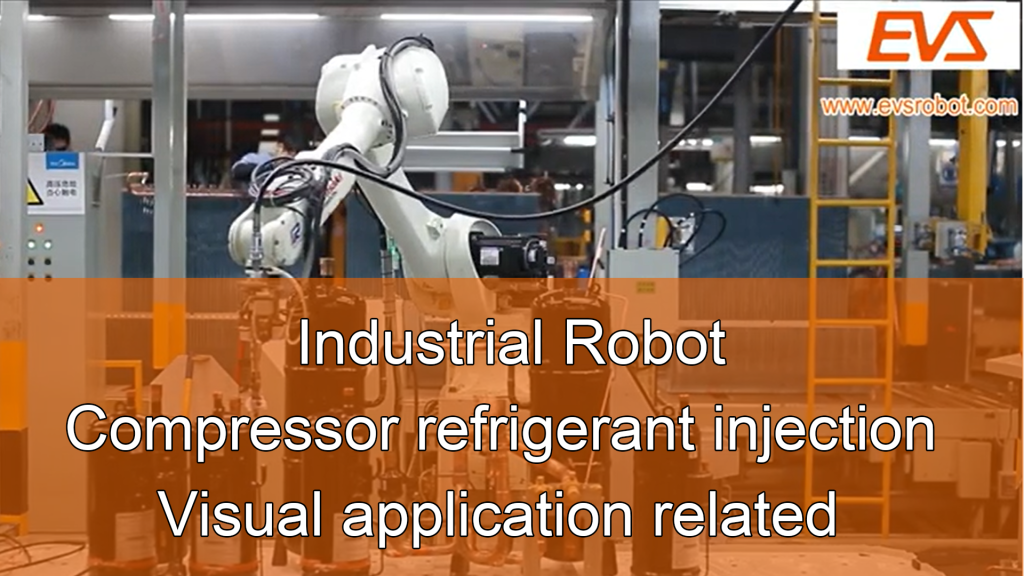 Industrial Robot | Compressor online assembly | Visual application related